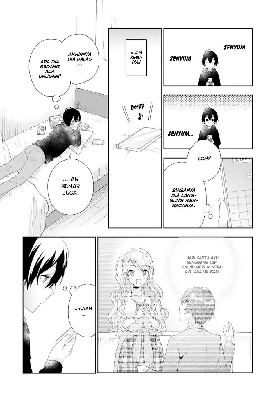 Keiken Zumi na Kimi to, Keikein Zero na Ore ga, Otsukiai Suru Hanashi Chapter 03.1 Gambar 9