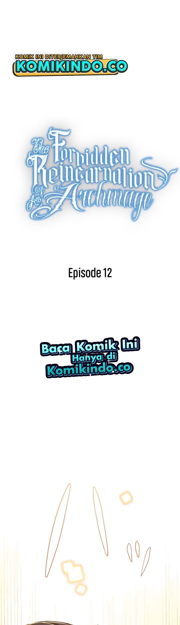 Baca Manhwa The Reincarnation of the Forbidden Archmage Chapter 12 Gambar 2