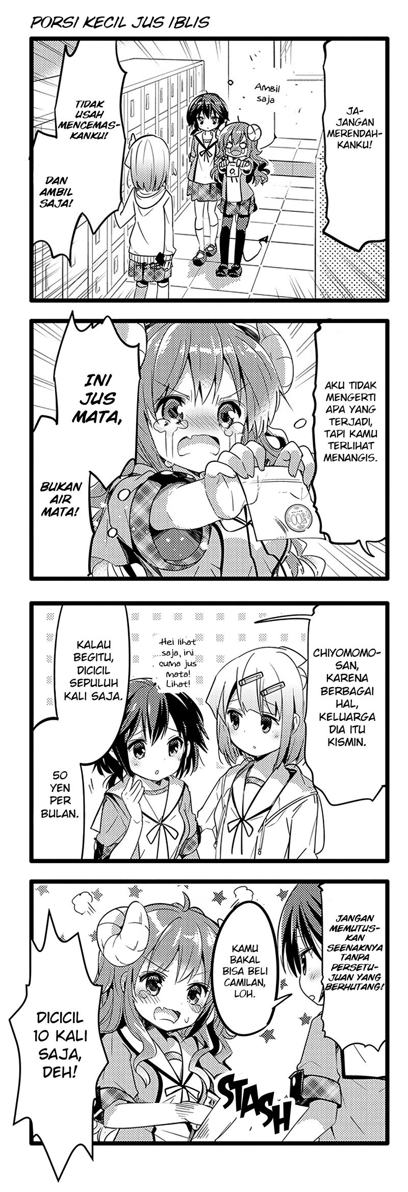 Machikado Mazoku Chapter 04 Gambar 6