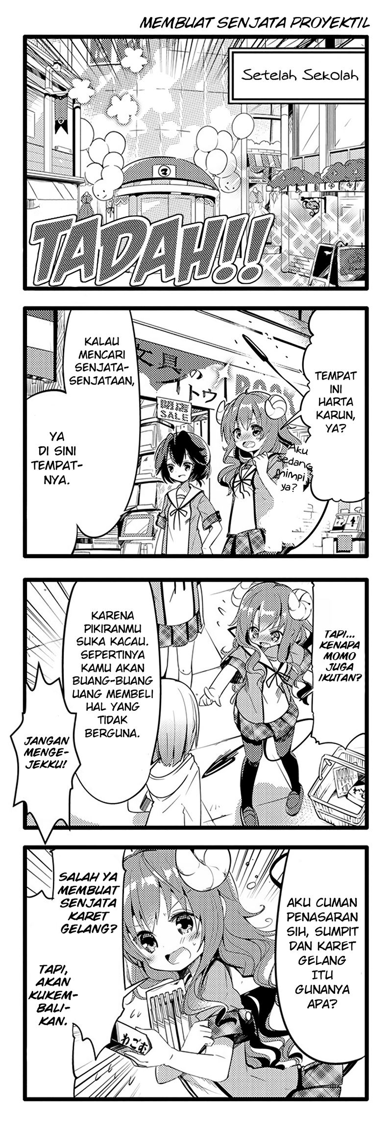 Machikado Mazoku Chapter 04 Gambar 9