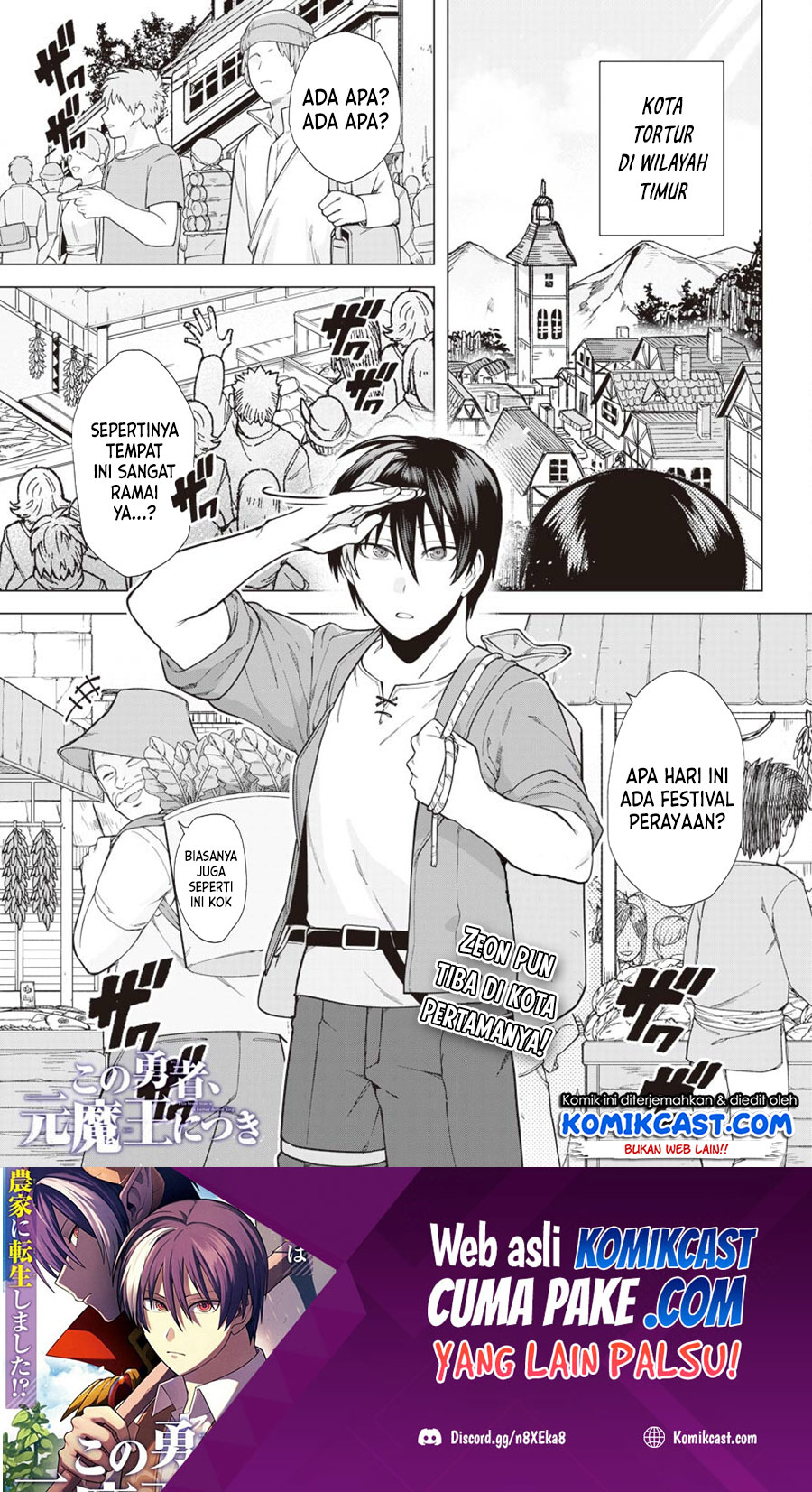 Baca Manga Kono Yuusha Moto Maou Ni Tsuki Chapter 02 Gambar 2