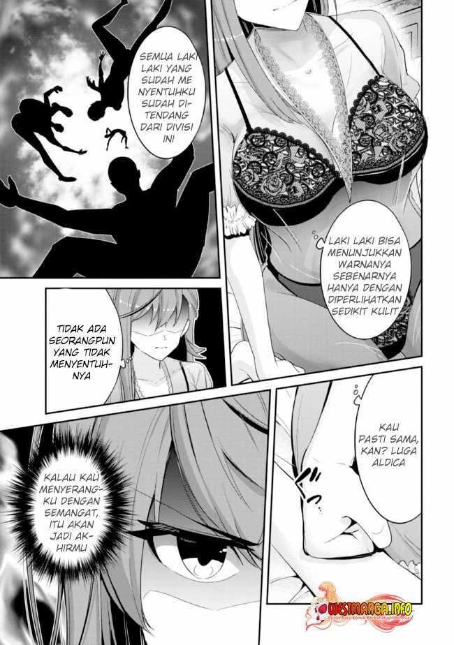 Seikishi ni Natta kedo Danchou no Oppai ga Sugosugite Kokoro ga Kiyomerarenai Chapter 02.1 Gambar 5