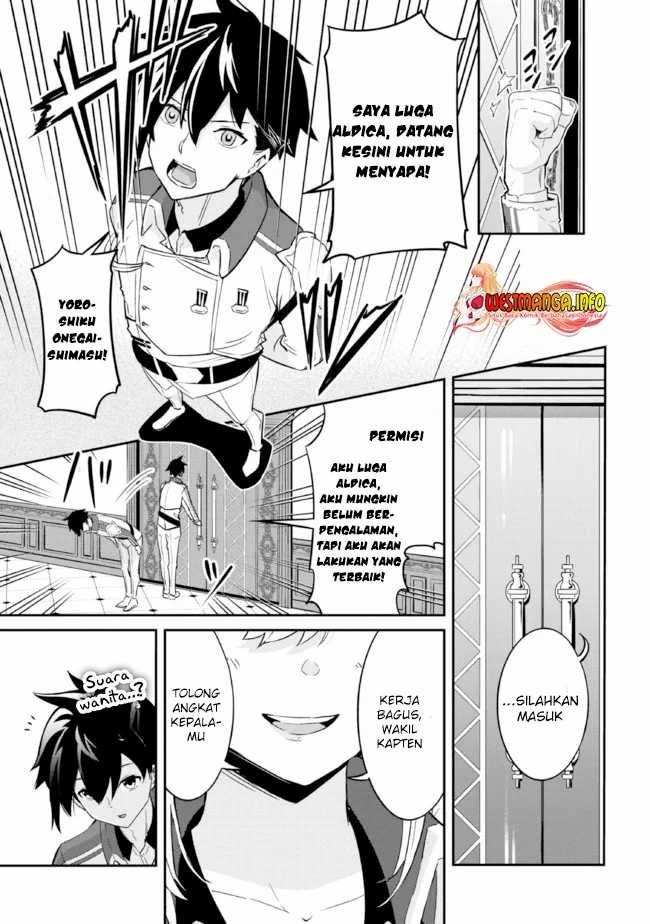 Seikishi ni Natta kedo Danchou no Oppai ga Sugosugite Kokoro ga Kiyomerarenai Chapter 01.1 Gambar 8