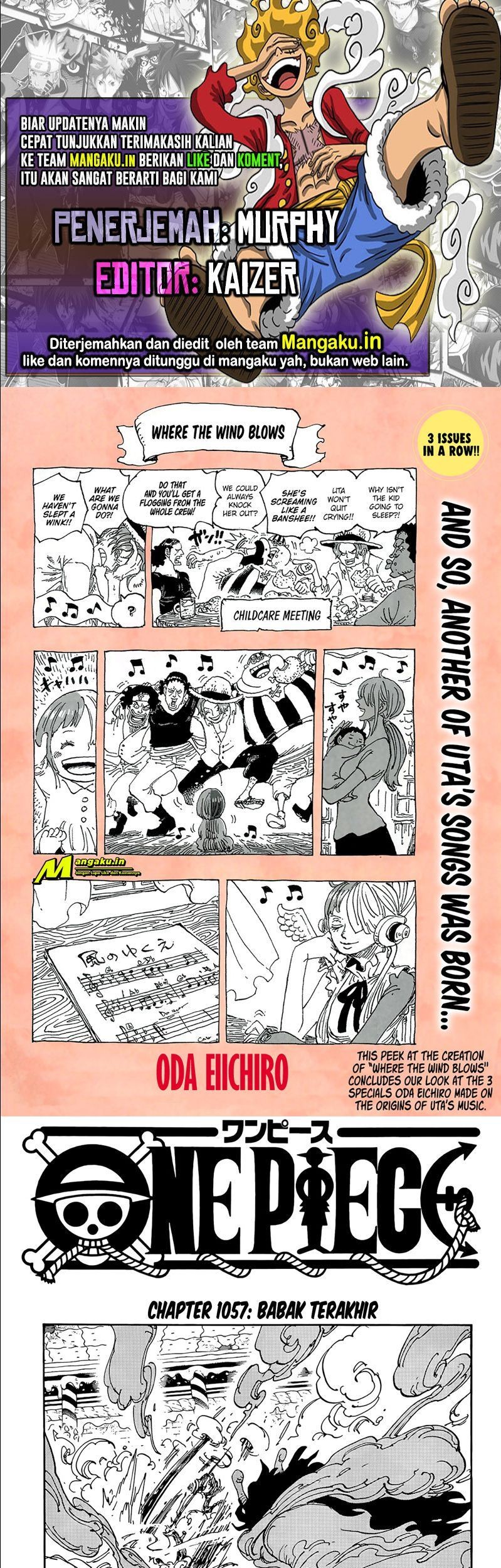 Baca Komik One Piece Chapter 1057 Gambar 1