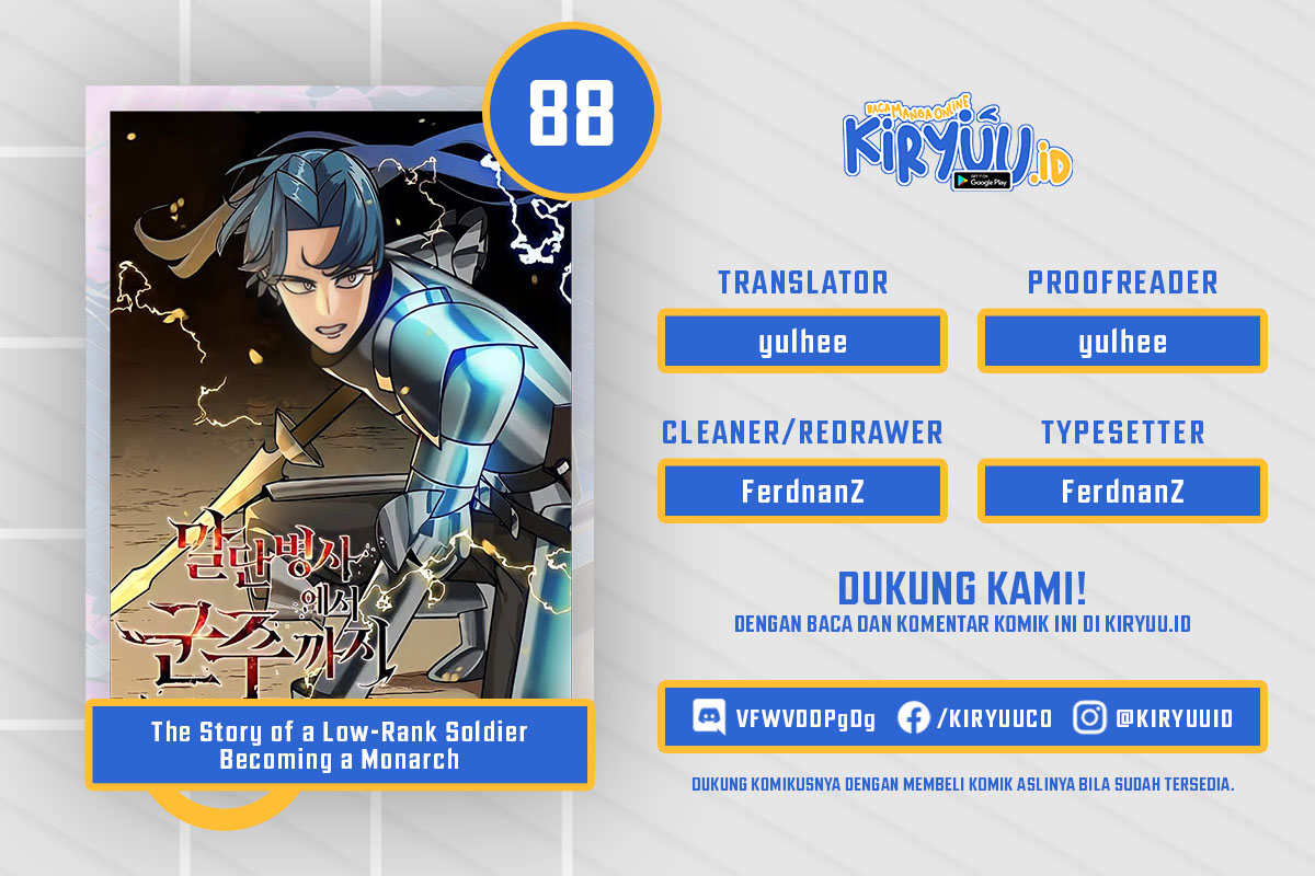 Baca Komik The Story of a Low-Rank Soldier Becoming a Monarch Chapter 88 Gambar 1