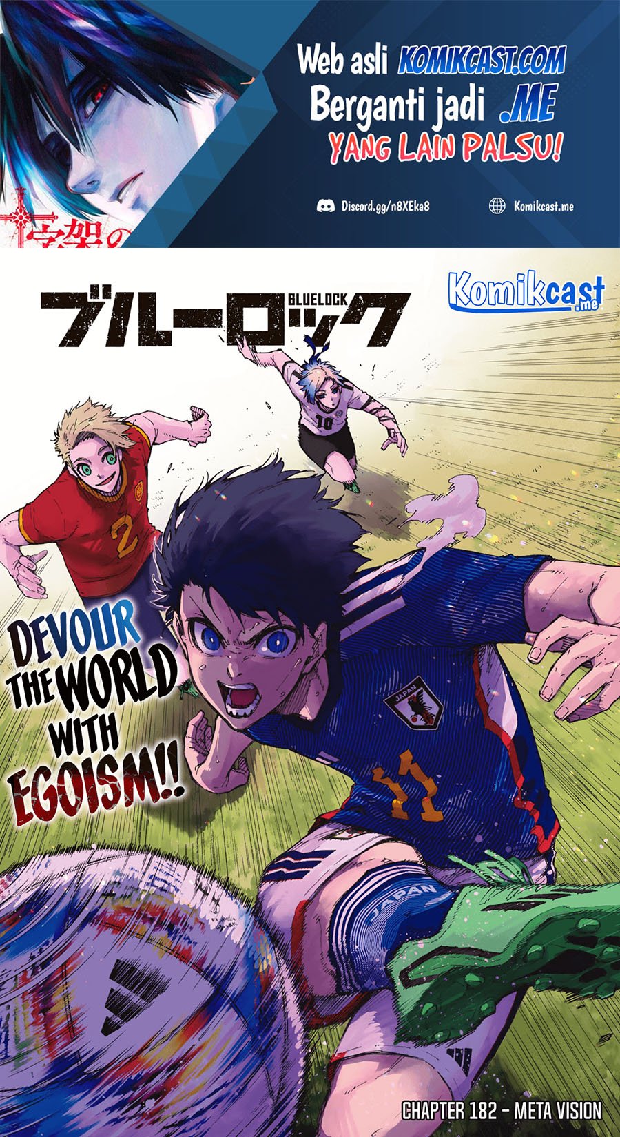 Baca Manga Blue Lock Chapter 182 Gambar 2
