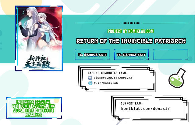 Baca Komik Return of the Invincible Patriarch Chapter 31 Gambar 1
