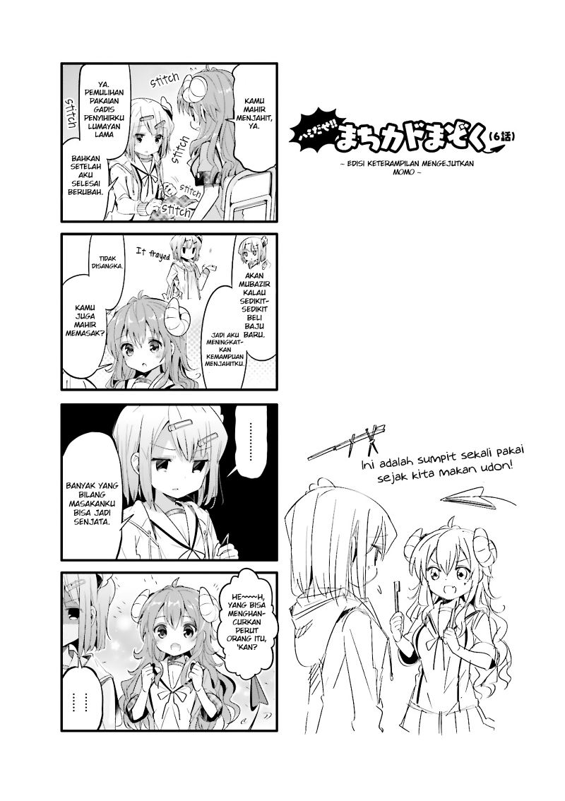 Baca Manga Machikado Mazoku Chapter 06.5 Gambar 2