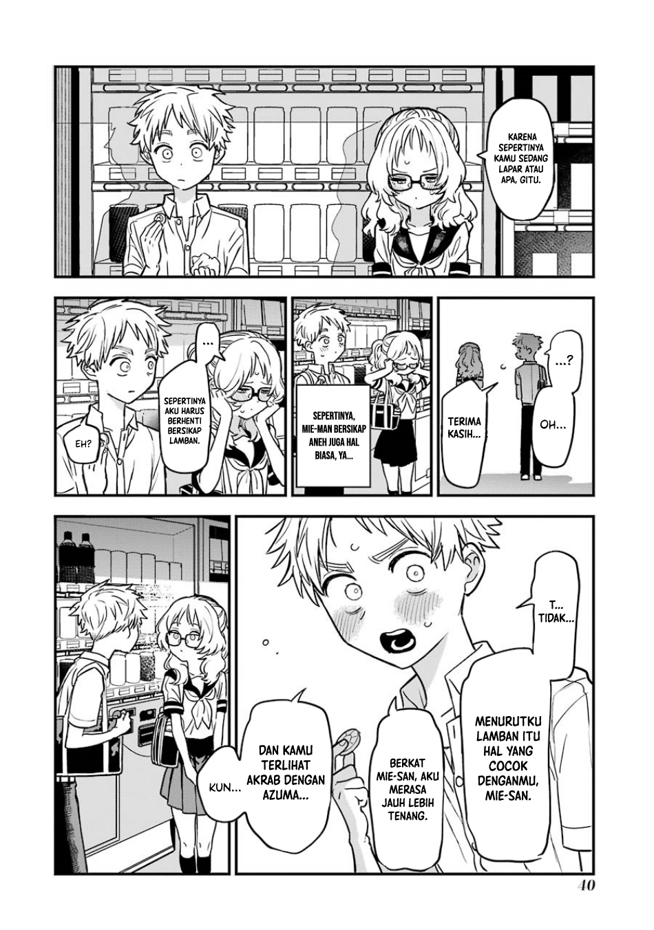 Sukinako ga Megane wo Wasureta Chapter 59 Gambar 19
