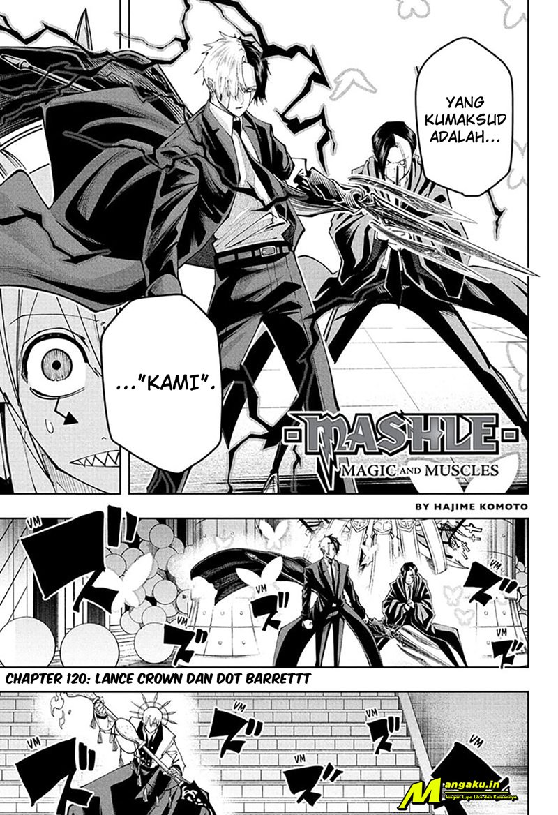 Baca Manga Mashle: Magic and Muscles Chapter 120 Gambar 2
