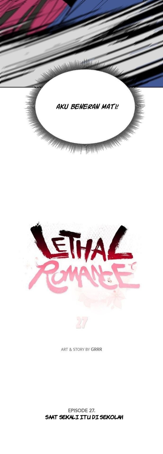 Deadly VS Romance (Lethal Romance) Chapter 33 Gambar 3
