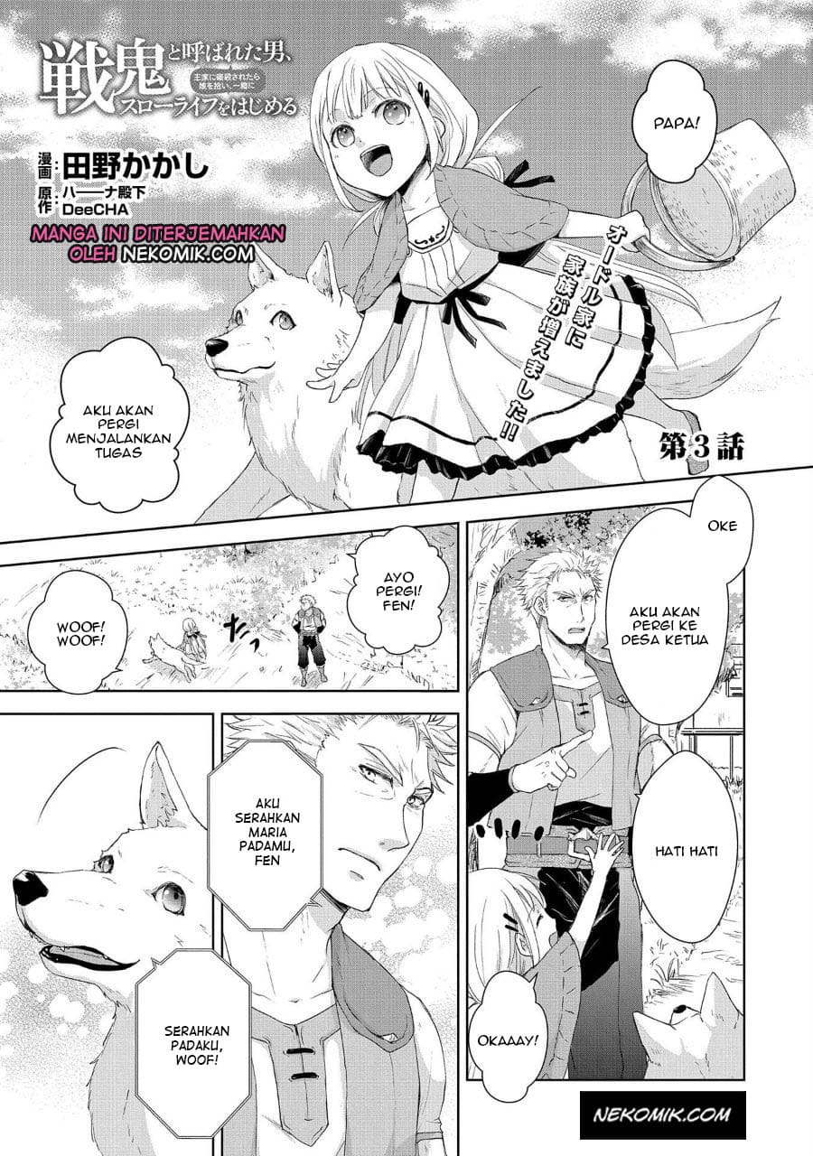 Baca Manga Senki to Yobareta Otoko, Puke ni Ansatsu Saretara Musume wo Hiroi, Issho ni Slow Life wo Hajimeru Chapter 03 Gambar 2