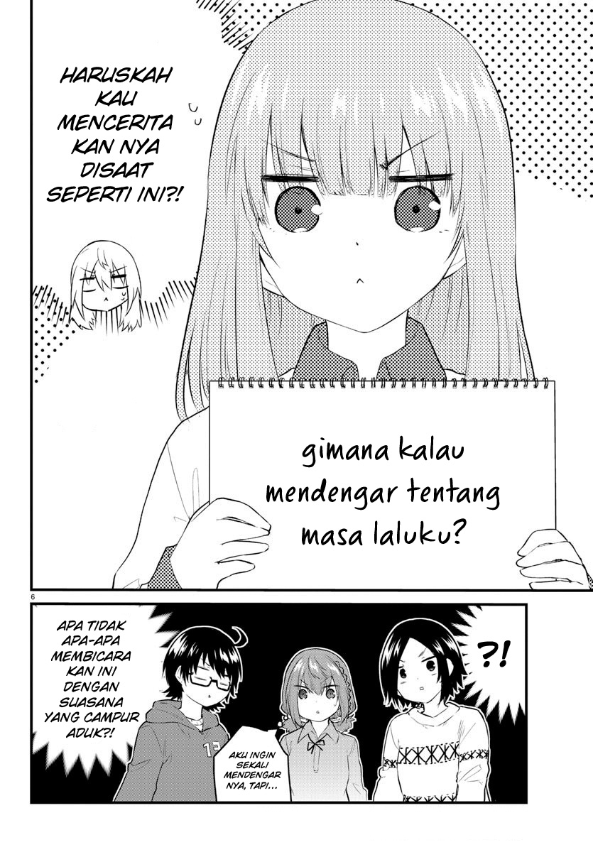 Koe ga dasenai Shoujo wa “Kanojo ga Yasashisugiru” to Omotte iru Chapter 102 Gambar 8