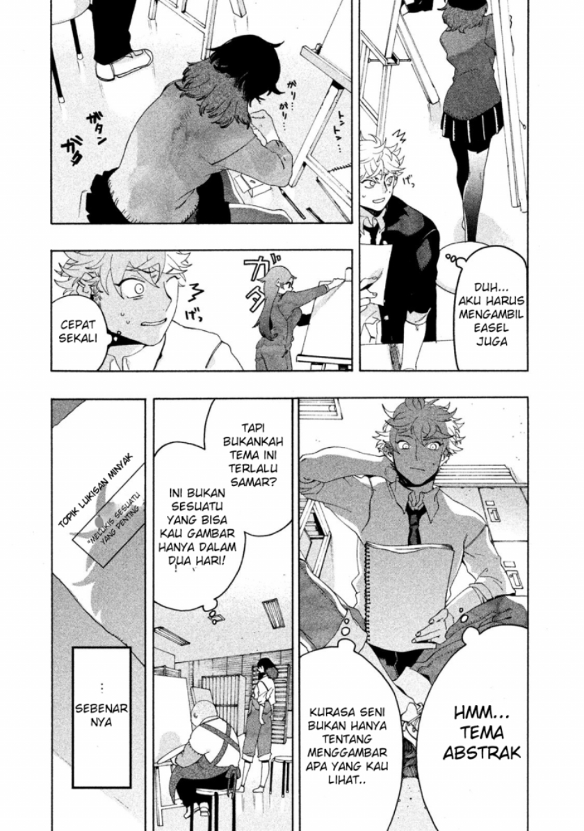 Blue Period Chapter 09 Gambar 18