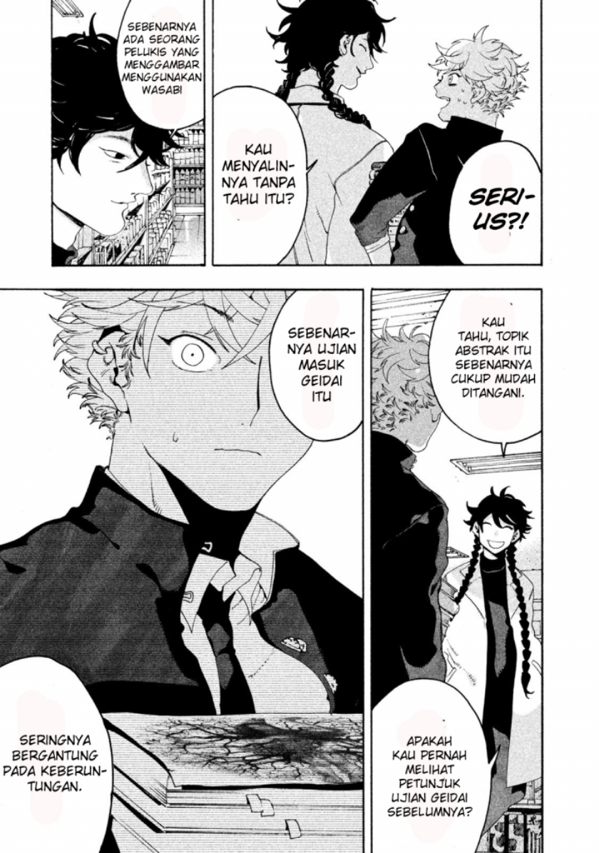 Blue Period Chapter 09 Gambar 32
