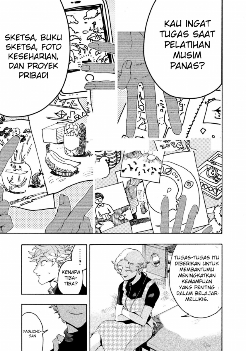 Blue Period Chapter 09 Gambar 44