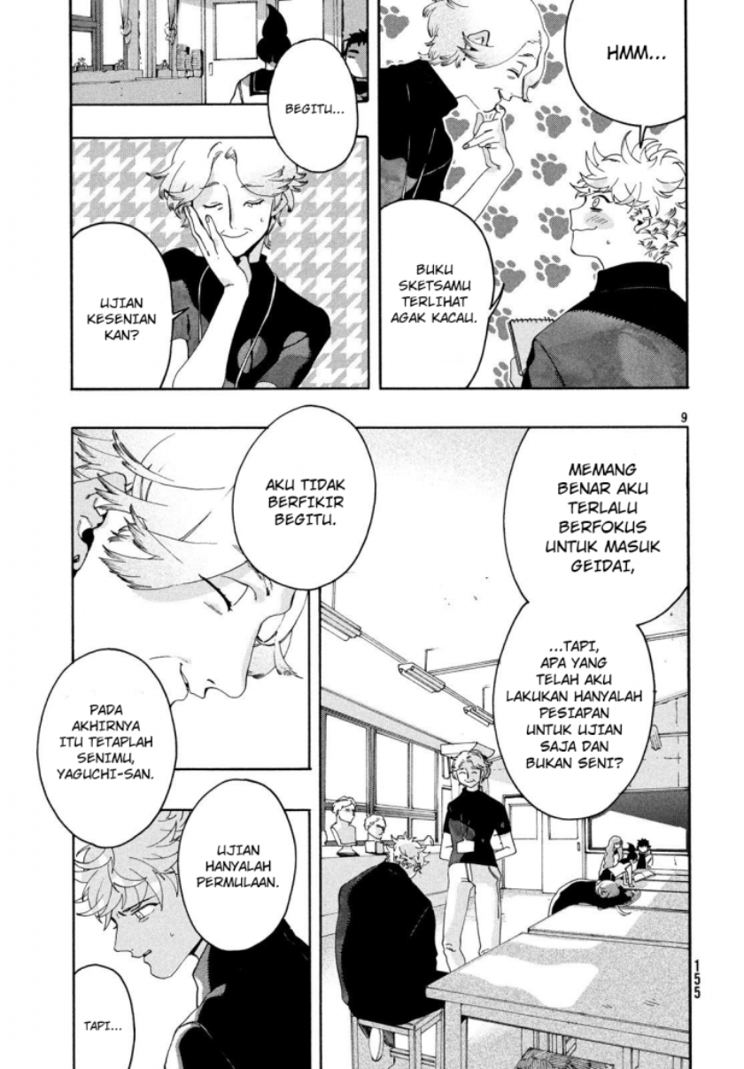 Blue Period Chapter 08 Gambar 10