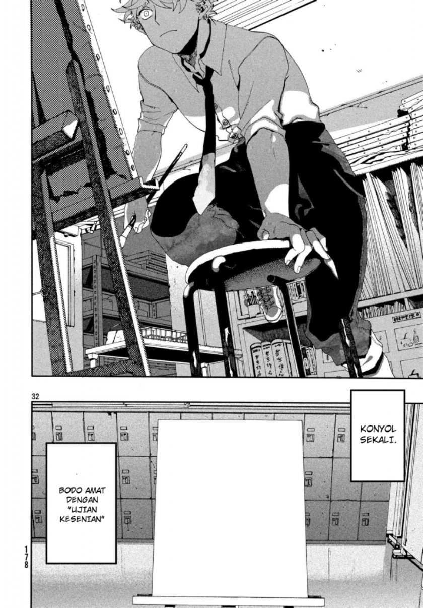 Blue Period Chapter 08 Gambar 33