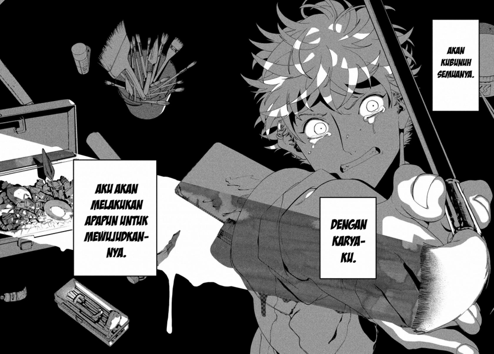 Blue Period Chapter 08 Gambar 37