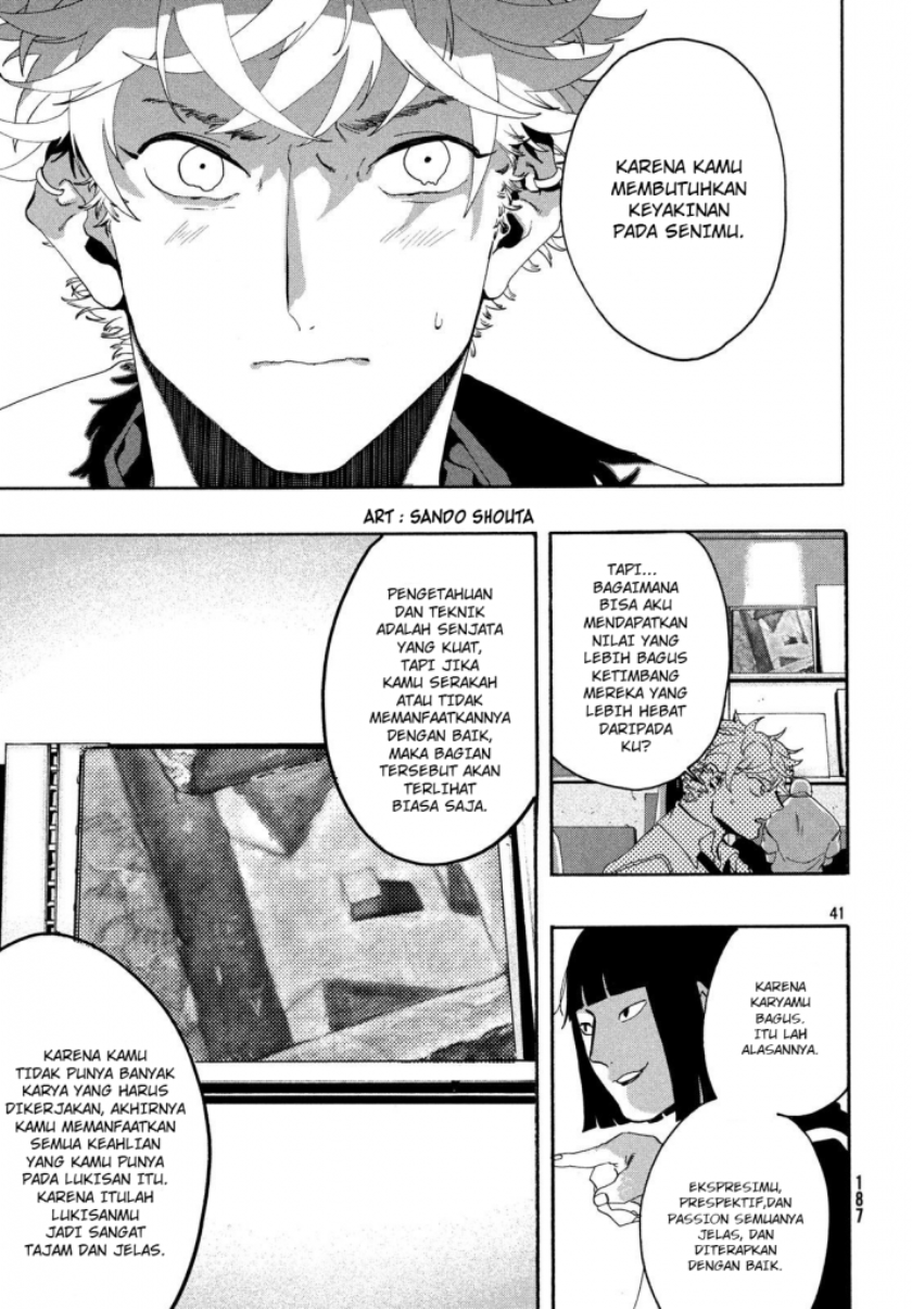 Blue Period Chapter 08 Gambar 41