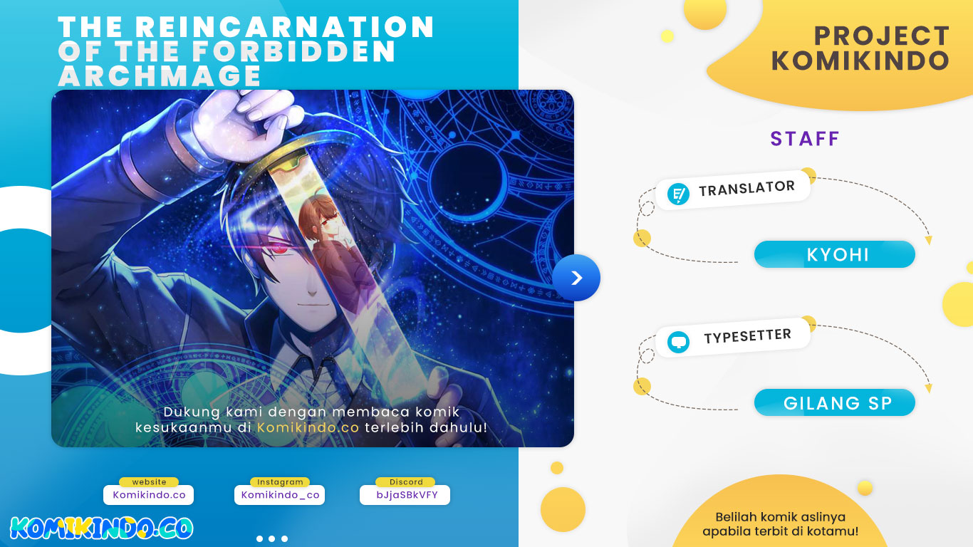 Baca Komik The Reincarnation of the Forbidden Archmage Chapter 17 Gambar 1