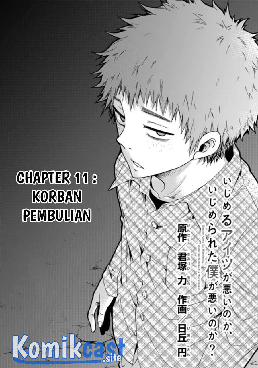 Baca Manga Ijimeru Aitsu ga Waruinoka, Ijimerareta Boku ga Waruinoka? Chapter 11 Gambar 2