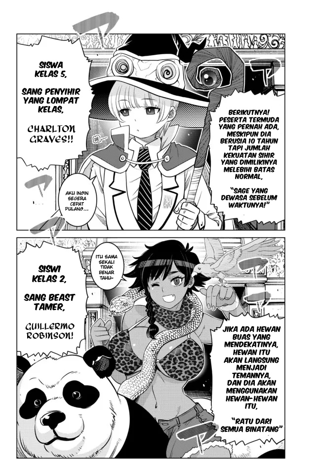 Ochikobore Datta Ani Ga Jitsuha Saikyou: Shijou Saikyou No Yuusha Wa Tensei-shi, Gakuen De Mujikaku Ni Musou Suru Chapter 12 Gambar 25