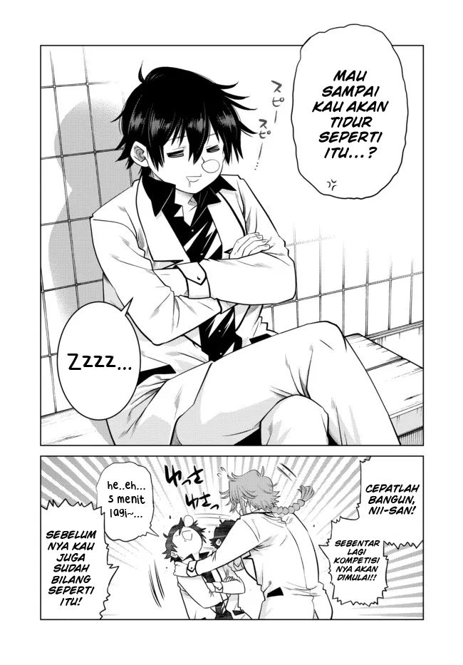 Ochikobore Datta Ani Ga Jitsuha Saikyou: Shijou Saikyou No Yuusha Wa Tensei-shi, Gakuen De Mujikaku Ni Musou Suru Chapter 12 Gambar 5