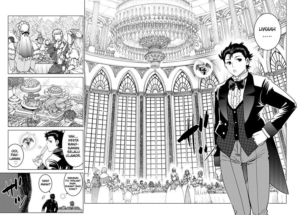 Ochikobore Datta Ani Ga Jitsuha Saikyou: Shijou Saikyou No Yuusha Wa Tensei-shi, Gakuen De Mujikaku Ni Musou Suru Chapter 08 Gambar 42