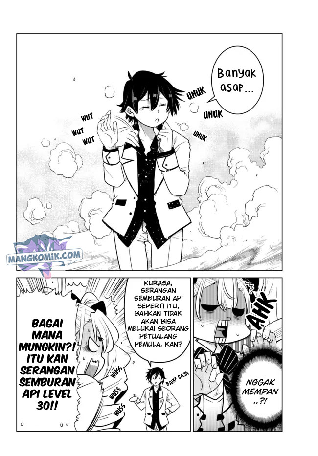 Ochikobore Datta Ani Ga Jitsuha Saikyou: Shijou Saikyou No Yuusha Wa Tensei-shi, Gakuen De Mujikaku Ni Musou Suru Chapter 02.4 Gambar 3