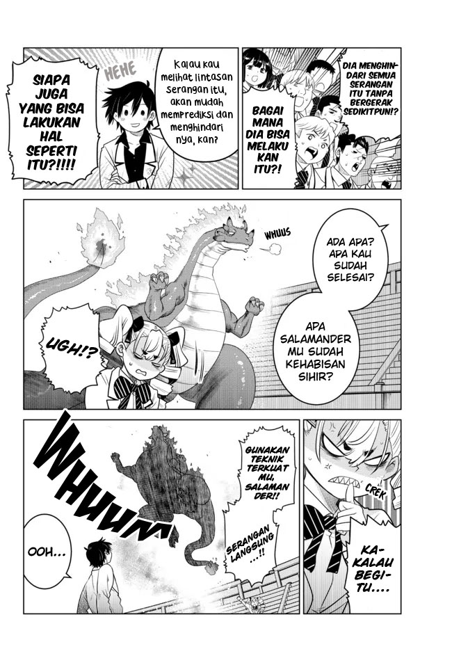 Ochikobore Datta Ani Ga Jitsuha Saikyou: Shijou Saikyou No Yuusha Wa Tensei-shi, Gakuen De Mujikaku Ni Musou Suru Chapter 02.4 Gambar 5