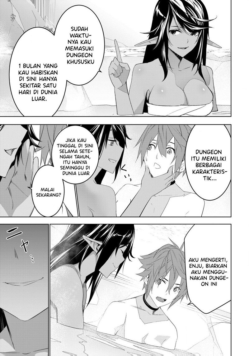 Kuro Elf ni Kawareta Ore no Danjon Seikatsu ~Sanshoku Furo To Jigoku-tsuki~ Chapter 02.2 Gambar 11