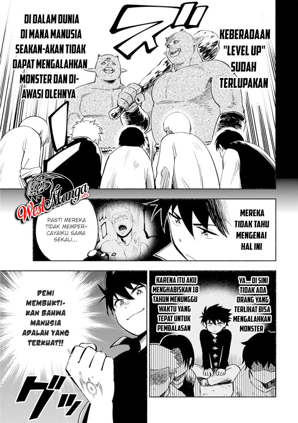 Kono Sekai De Ore Dake Ga [level Up] Wo Shitteiru Chapter 01 Gambar 28