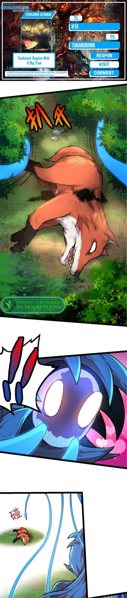 Baca Komik Evolution Begins With A Big Tree Chapter 03 Gambar 1