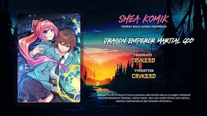 Baca Komik Dragon Emperor Martial God Chapter 39 Gambar 1