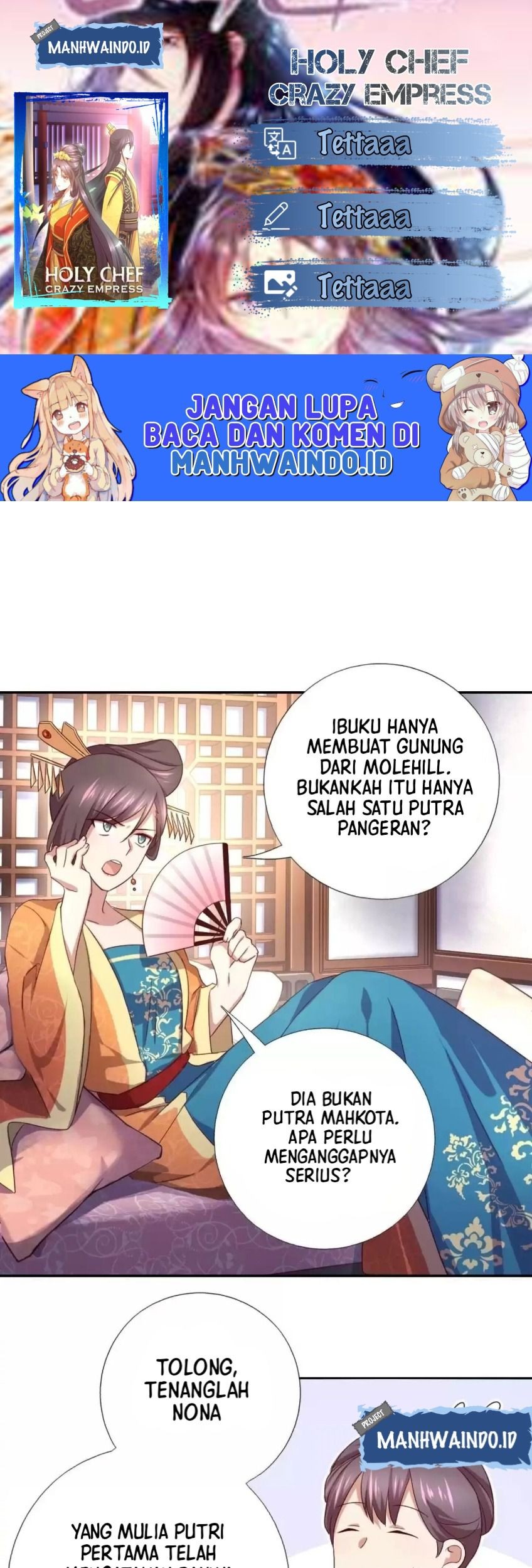 Baca Komik Holy Chef, Crazy Empress Chapter 113 Gambar 1
