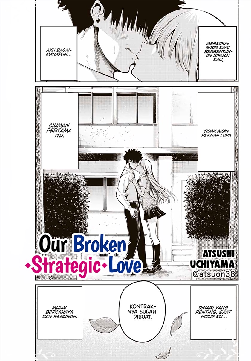 Baca Manga Our Broken Strategic Love Chapter 00.1 Gambar 2