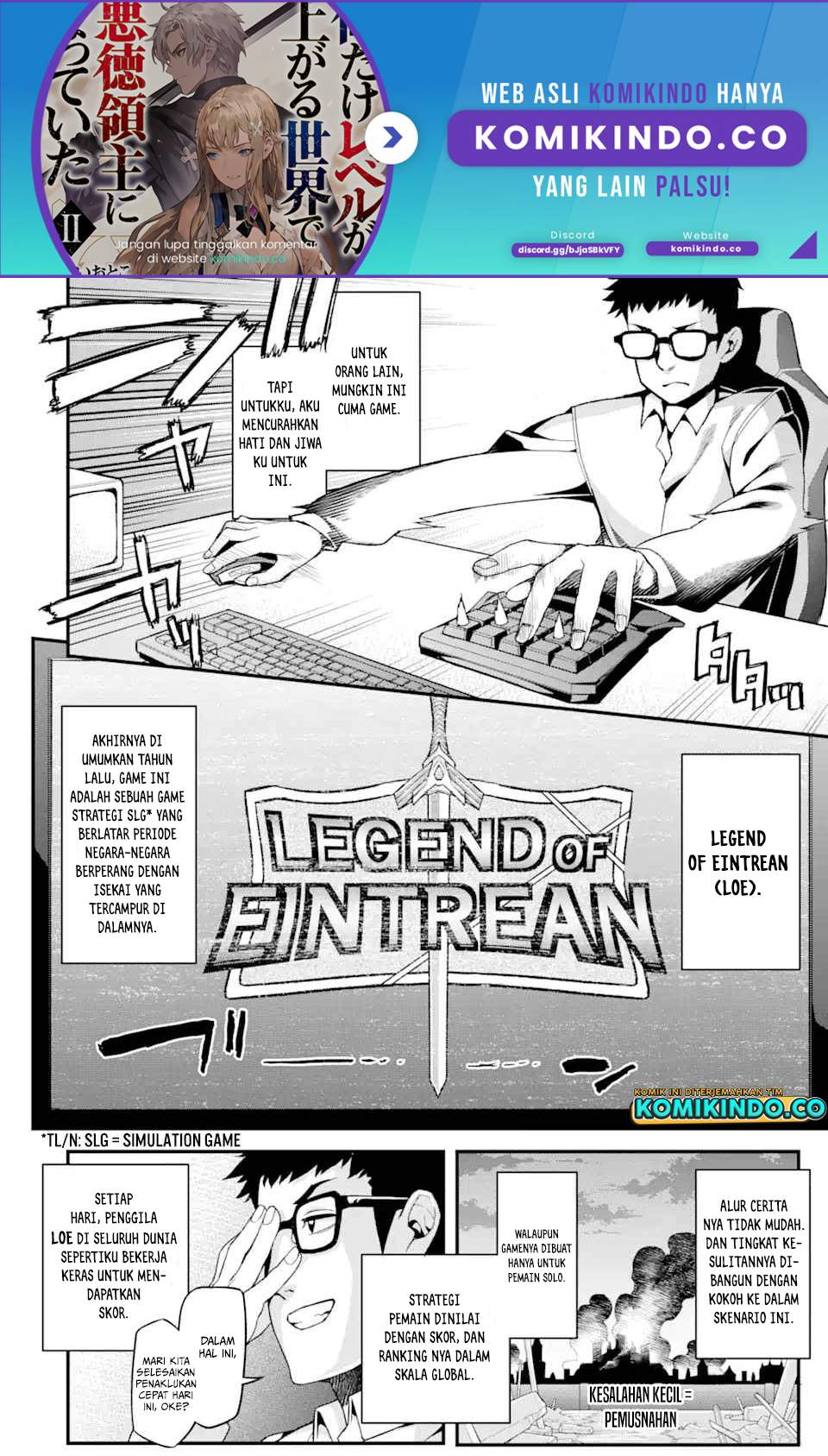 Ore dake Level ga Agaru Sekai de Akutoku Ryoushu ni Natteita Chapter 01.1 Gambar 3