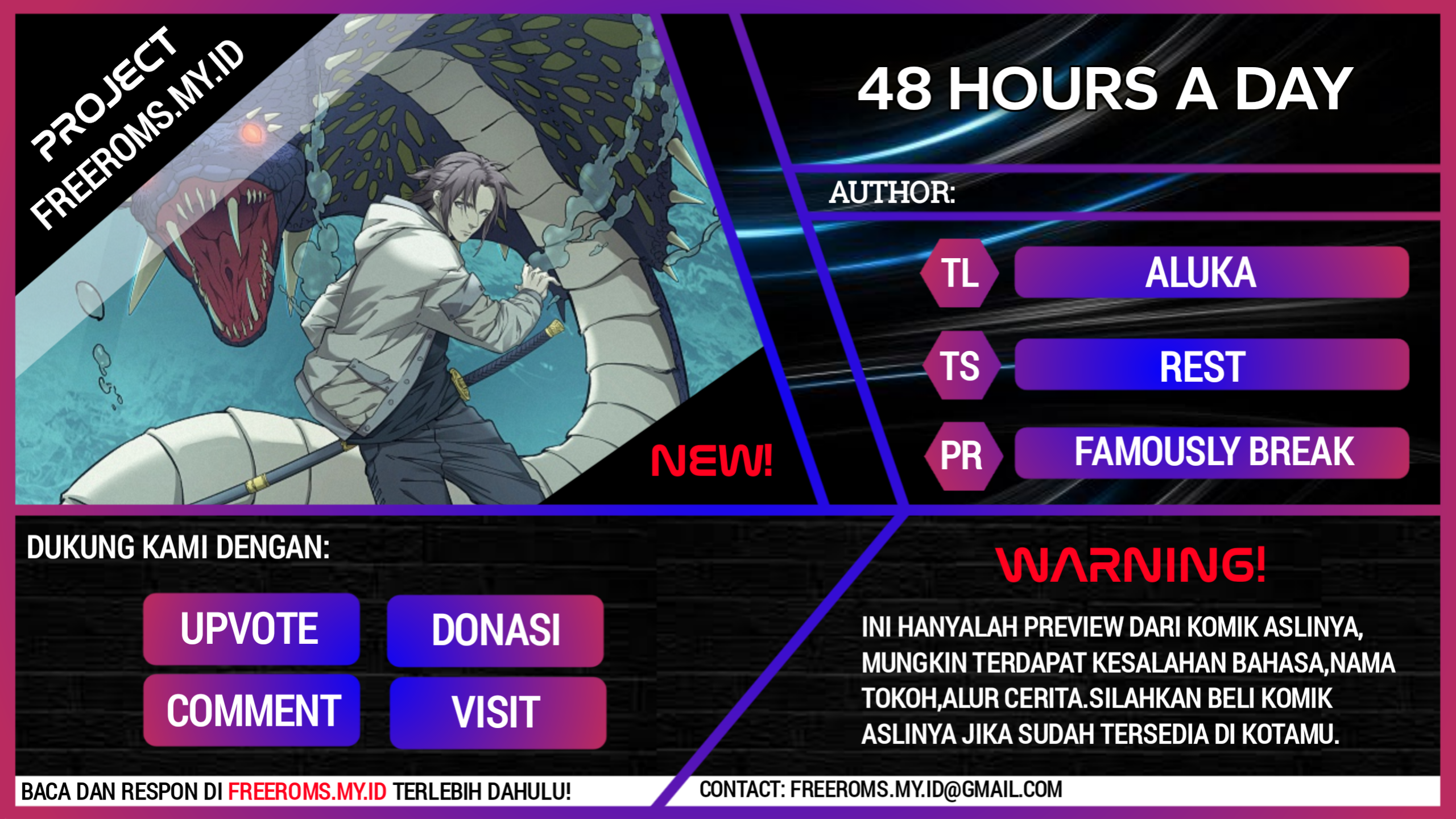 Baca Komik 48 Hours a Day Chapter 07 Gambar 1