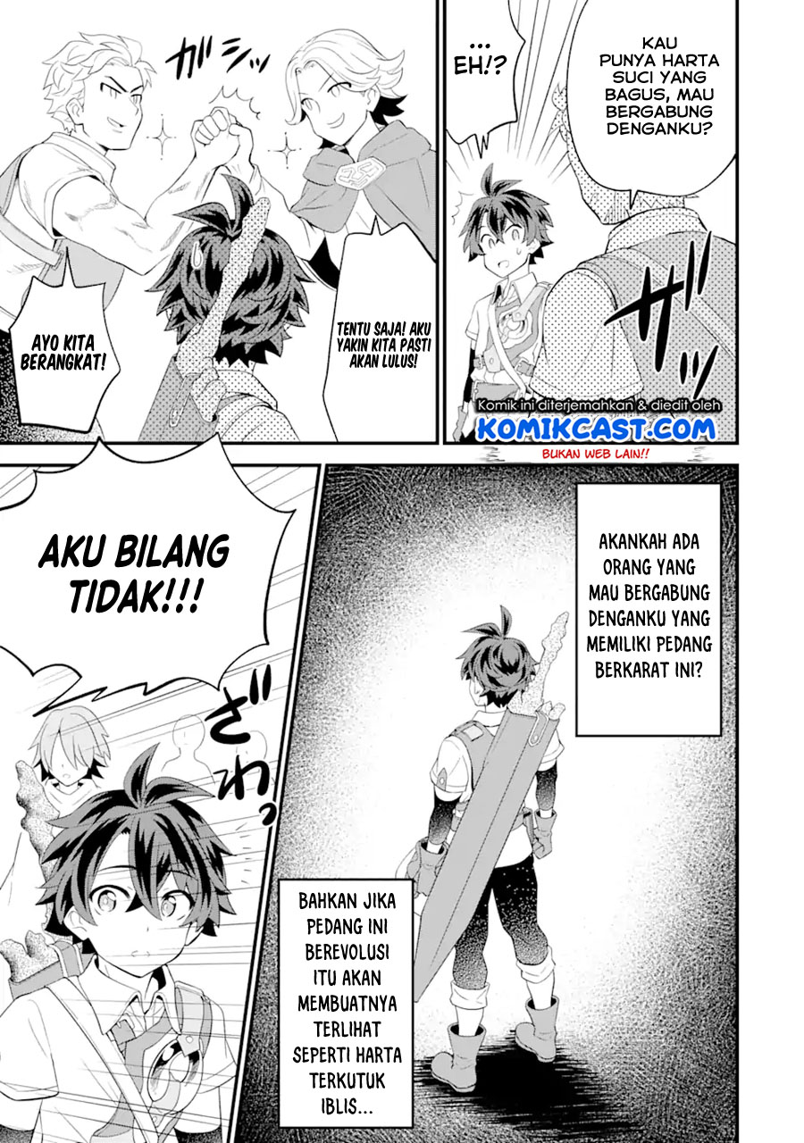 Sabitsuita Ken wo Tameshi ni Kyouka Shite Mitara, Tondemonai Maken ni Bakemashita Chapter 05 Gambar 16