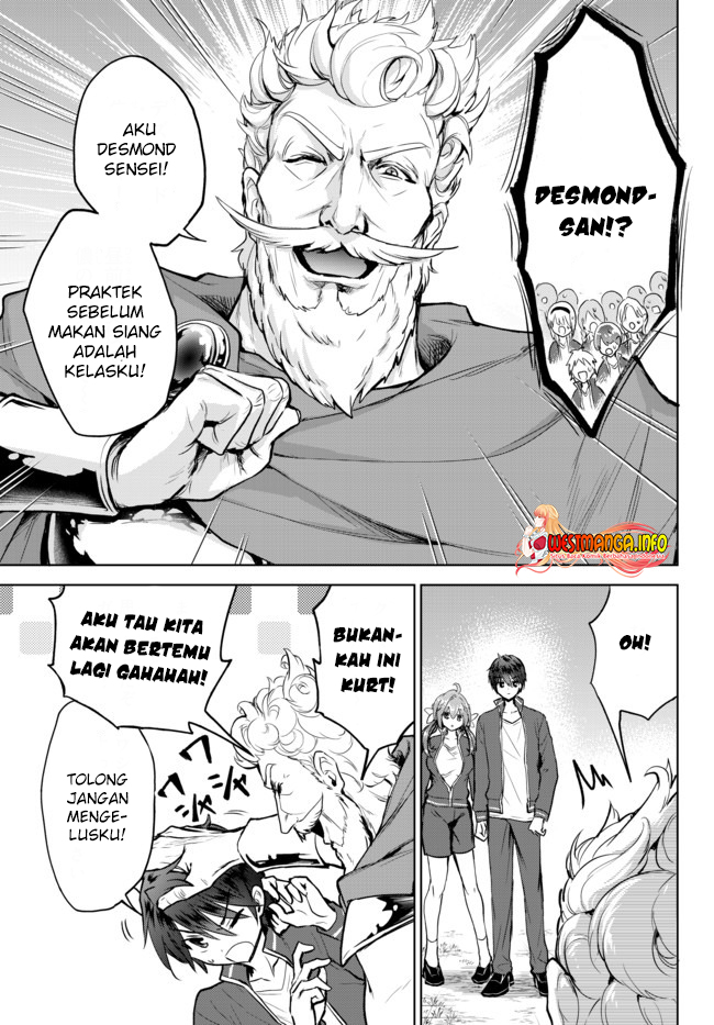Nishuume Cheat no Tensei Madoushi 〜Saikyou ga 1000-nengo ni Tensei Shitara, Jinsei Yoyū Sugimashita〜 Chapter 07.1 Gambar 5
