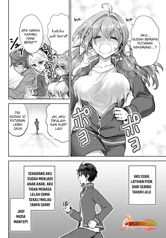 Nishuume Cheat no Tensei Madoushi 〜Saikyou ga 1000-nengo ni Tensei Shitara, Jinsei Yoyū Sugimashita〜 Chapter 07.1 Gambar 8