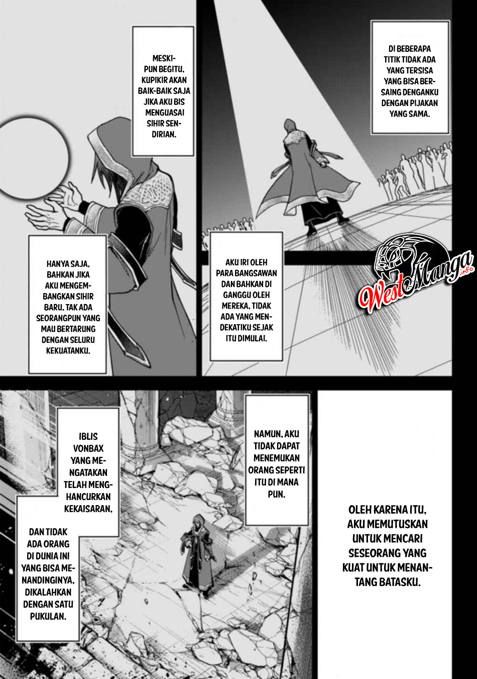 Nishuume Cheat no Tensei Madoushi 〜Saikyou ga 1000-nengo ni Tensei Shitara, Jinsei Yoyū Sugimashita〜 Chapter 01.1 Gambar 10