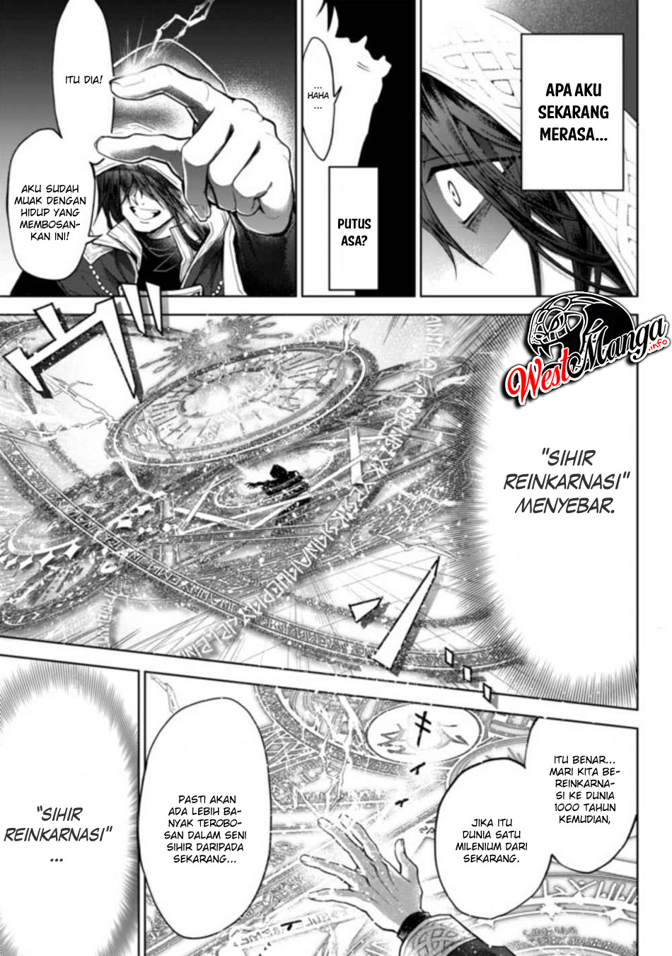 Nishuume Cheat no Tensei Madoushi 〜Saikyou ga 1000-nengo ni Tensei Shitara, Jinsei Yoyū Sugimashita〜 Chapter 01.1 Gambar 5