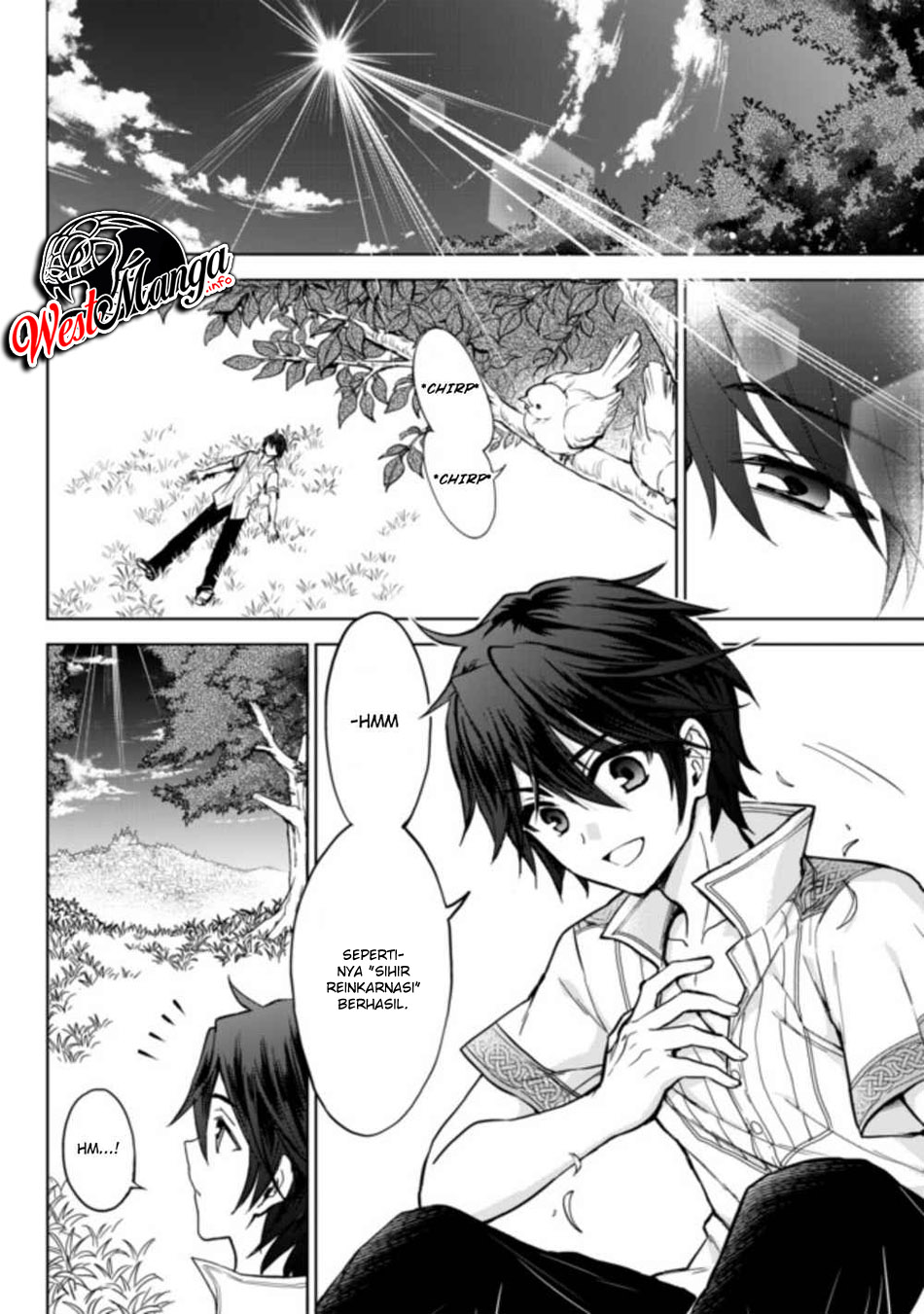 Nishuume Cheat no Tensei Madoushi 〜Saikyou ga 1000-nengo ni Tensei Shitara, Jinsei Yoyū Sugimashita〜 Chapter 01.1 Gambar 7