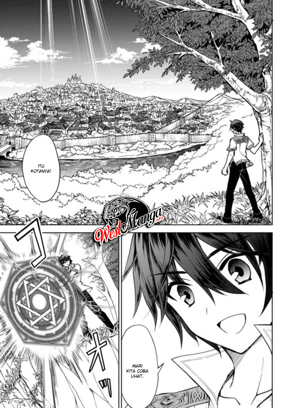 Nishuume Cheat no Tensei Madoushi 〜Saikyou ga 1000-nengo ni Tensei Shitara, Jinsei Yoyū Sugimashita〜 Chapter 01.1 Gambar 8