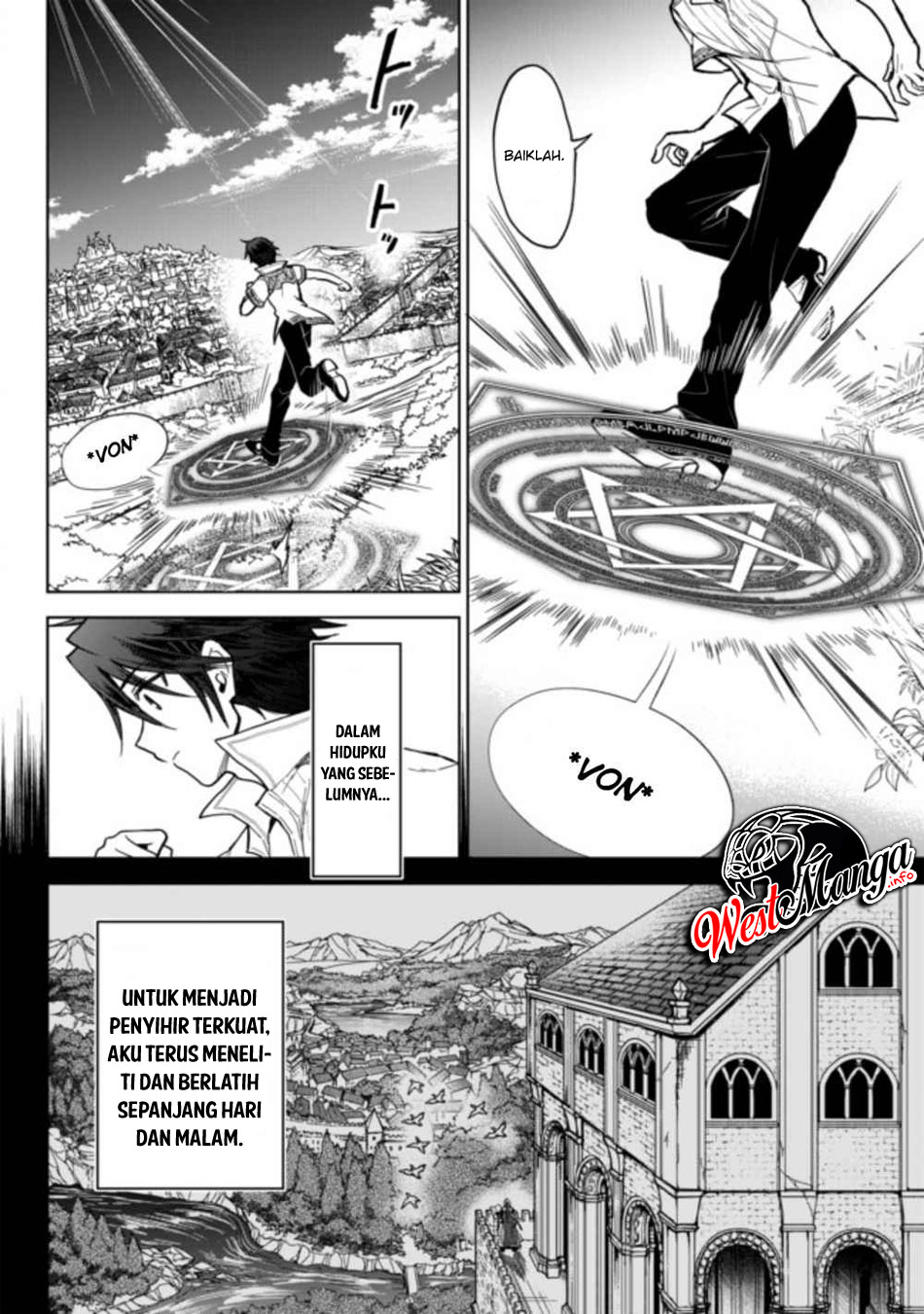 Nishuume Cheat no Tensei Madoushi 〜Saikyou ga 1000-nengo ni Tensei Shitara, Jinsei Yoyū Sugimashita〜 Chapter 01.1 Gambar 9