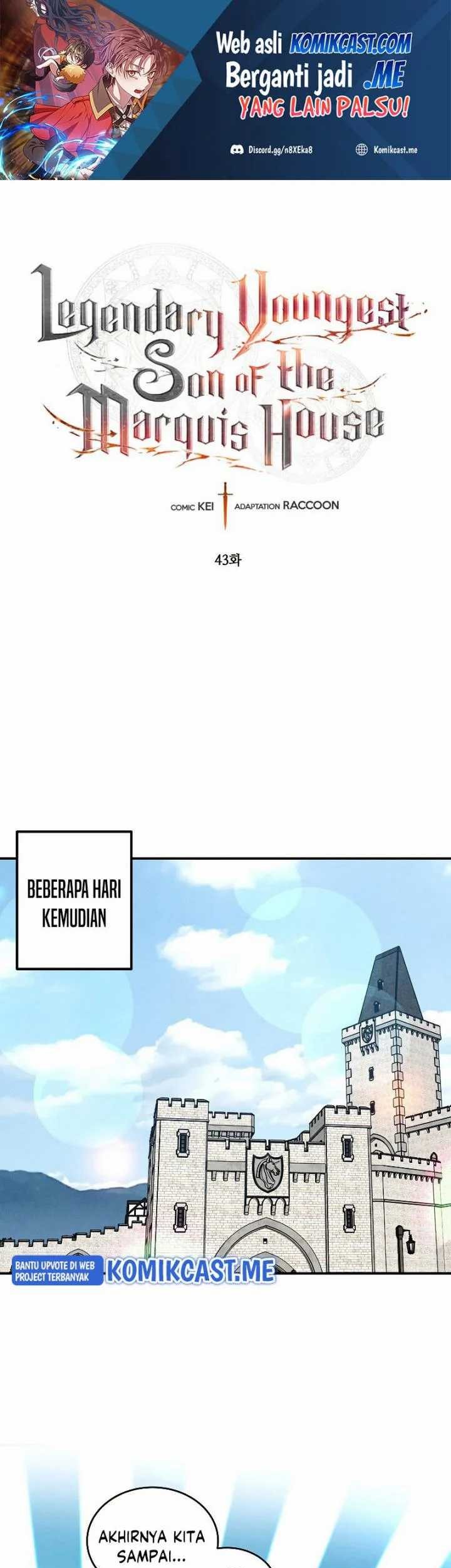 Baca Manhwa Legendary Youngest Son of the Marquis House Chapter 43 Gambar 2