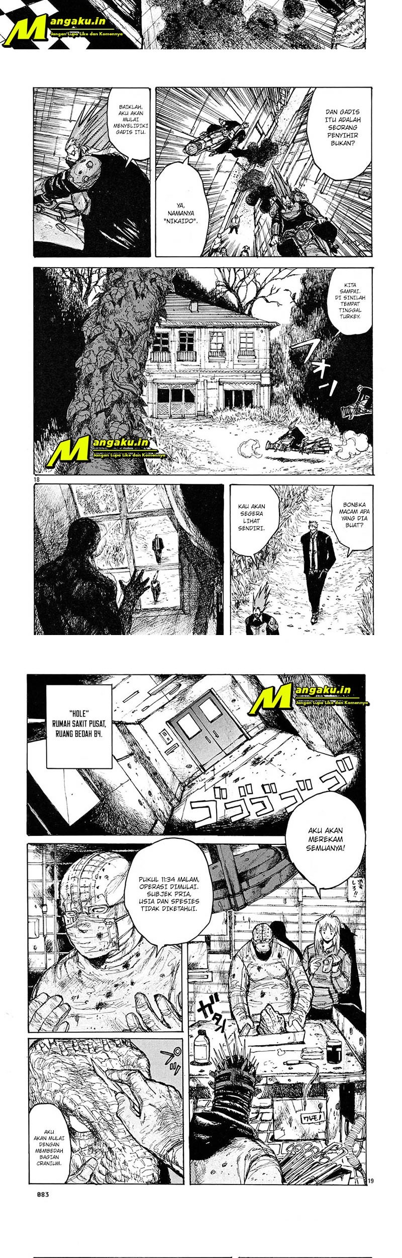 Dorohedoro Chapter 09 Gambar 11