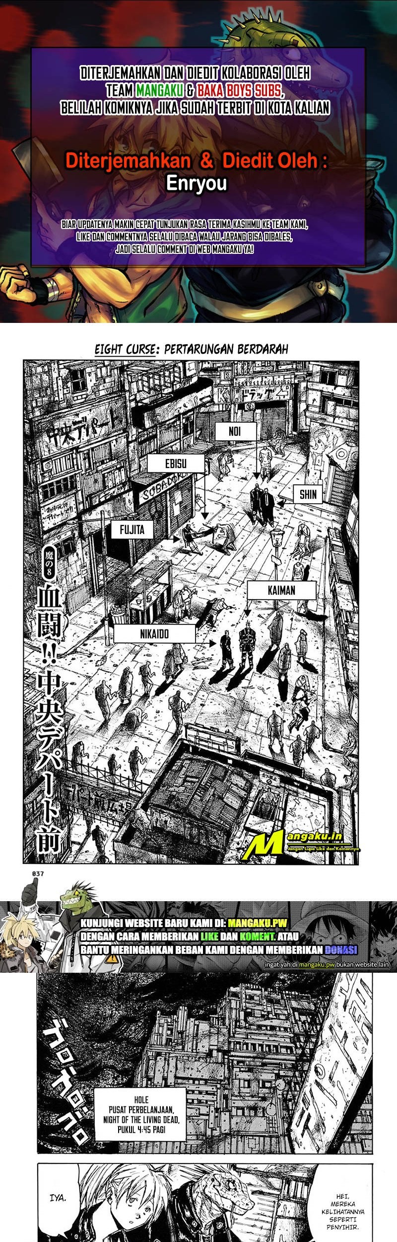 Baca Komik Dorohedoro Chapter 08 Gambar 1